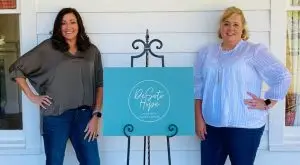 Photo of Ashleigh Park and Tracy Gallagher with Desoto Hope