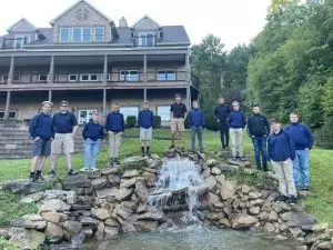 Photo of boys at Chestnut Mountain Ranch taken by Steve Finn.