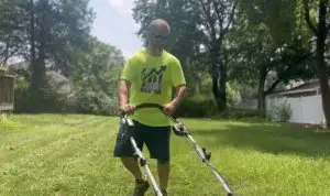 Photo of Brian Schwartz, founder of I Want To Mow Your Lawn.