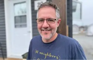 Photo of Marcel LeBrun taken by Jeanne Armstrong with CBC.