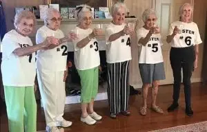 Photo of the Overall sisters, courtesy of Facebook.