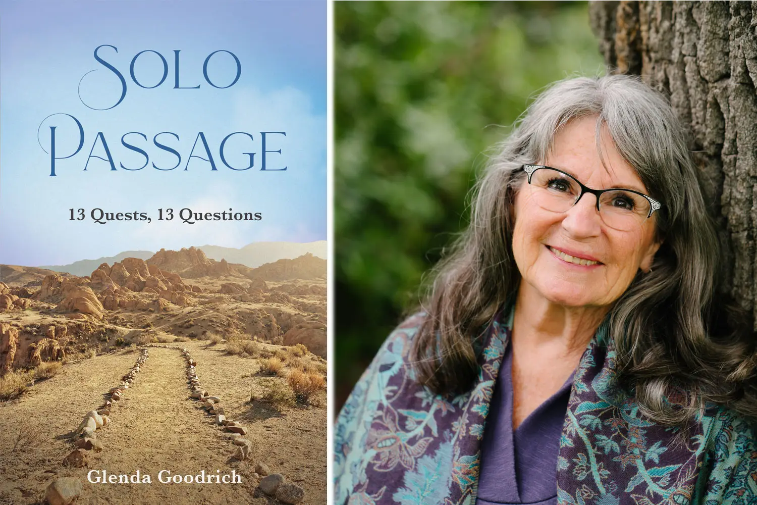Glenda Goodrich, author of "Solo Passage" and art doula.