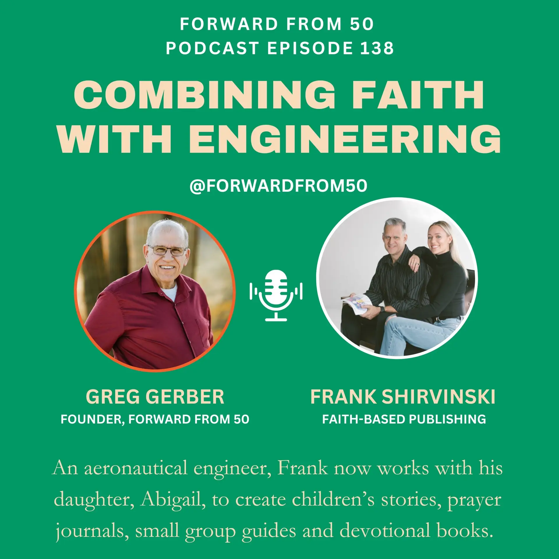 Frank Shirvinski founded Purpose Press with his daughter, Abigail.