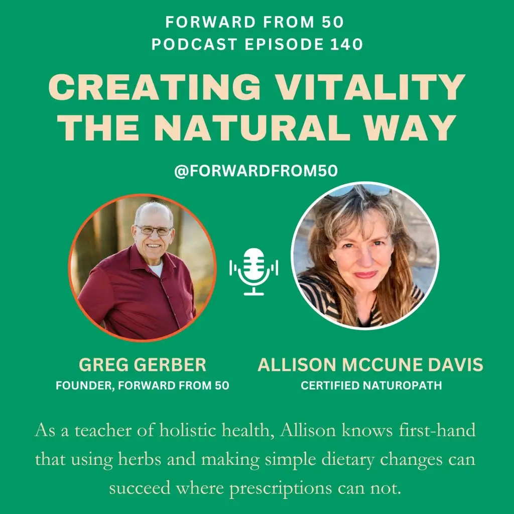 Allison McCune Davis is a natural health practitioner who has written two books and developed a 60-day challenge to help people enjoy more energy and vitality.