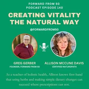 Allison McCune Davis is a natural health practitioner who has written two books and developed a 60-day challenge to help people enjoy more energy and vitality.
